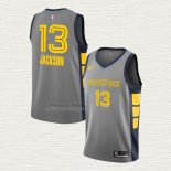 Maglia Jaren Jackson Jr. NO 13 Memphis Grizzlies Citta Grigio