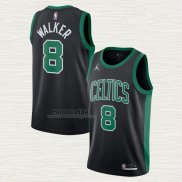 Maglia Kemba Walker NO 8 Boston Celtics Statement 2020-21 Nero