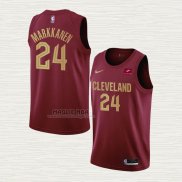 Maglia Lauri Markkanen NO 24 Cleveland Cavaliers Icon 2022-23 Rosso