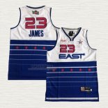 Maglia LeBron James NO 23 All Star 2006 Blu Bianco