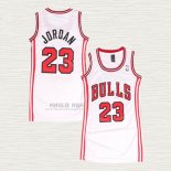 Maglia Michael Jordan NO 23 Donna Chicago Bulls Icon Bianco