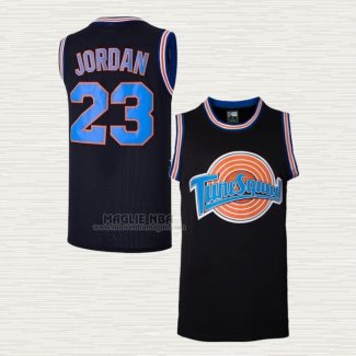 Maglia Michael Jordan NO 23 Tune Squad Nero