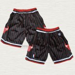 Pantaloncini Chicago Bulls Nero Rosso