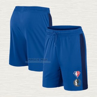 Pantaloncini Dallas Mavericks 75th Anniversary Blu