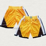 Pantaloncini Golden State Warriors Earned 2018-19 Giallo