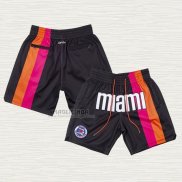 Pantaloncini Miami Heat Nero4