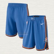 Pantaloncini Oklahoma City Thunder 2017-18 Blu