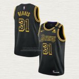 Maglia Austin Reaves NO 31 Los Angeles Lakers Mamba 2021-22 Nero