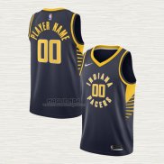 Maglia Indiana Pacers Personalizzate Icon 2020-21 Blu