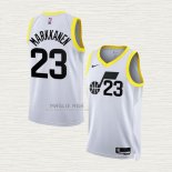 Maglia Lauri Markkanen NO 23 Utah Jazz Association 2022-23 Bianco