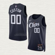 Maglia Los Angeles Clippers Personalizzate Citta 2023-24 Blu