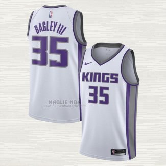 Maglia Marvin Bagley III NO 35 Sacramento Kings Association 2019-20 Bianco