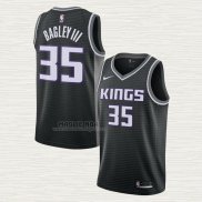 Maglia Marvin Bagley III NO 35 Sacramento Kings Statement 2019-20 Nero