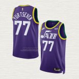 Maglia Omer Yurtseven NO 77 Utah Jazz Classic 2023-24 Viola