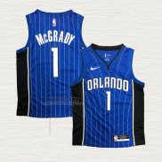 Maglia Tracy McGrady NO 1 Orlando Magic Association Blu