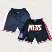 Pantaloncini Brooklyn Nets Citta Just Don 2021-22 Blu