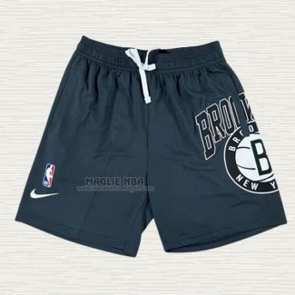 Pantaloncini Brooklyn Nets Just Don Big Logo Grigio