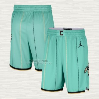 Pantaloncini Charlotte Hornets Citta 2020-21 Verde