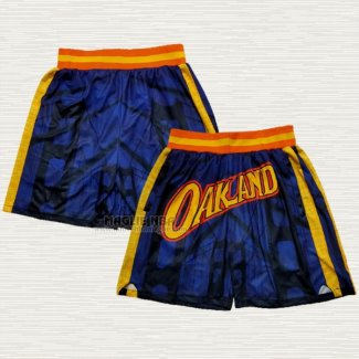 Pantaloncini Golden State Warriors Blu2