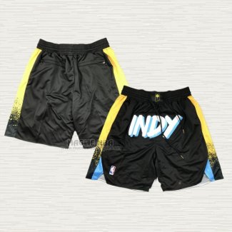 Pantaloncini Indiana Pacers Citta Just Don 2023-24 Nero