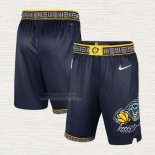 Pantaloncini Memphis Grizzlies Citta 2021-22 Blu