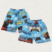 Pantaloncini Memphis Grizzlies Just Don Slap Sticker Blu