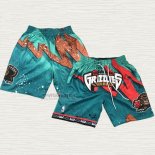 Pantaloncini Memphis Grizzlies Just Don Verde 3