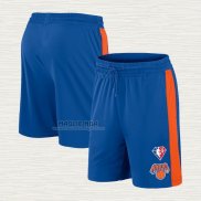 Pantaloncini New York Knicks 75th Anniversary Blu