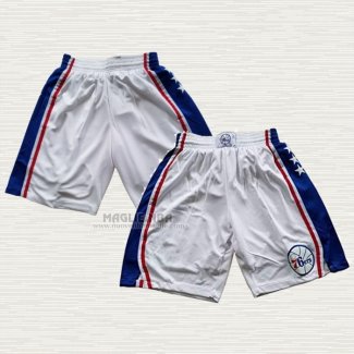 Pantaloncini Philadelphia 76ers Bianco