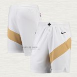 Pantaloncini Toronto Raptors Citta 2018 Bianco