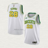 Maglia Alperen Sengun NO 28 Houston Rockets Classic 2022-23 Bianco