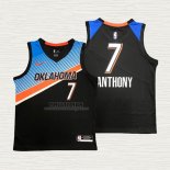 Maglia Carmelo Anthony NO 7 Oklahoma City Thunder Citta 2020-21 Nero