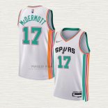 Maglia Doug McDermott NO 17 San Antonio Spurs Citta 2021-22 Bianco