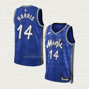 Maglia Gary Harris NO 14 Orlando Magic Classic 2023-24 Blu