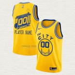 Maglia Golden State Warriors Personalizzate Classic Edition Or