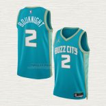 Maglia James Bouknight NO 2 Charlotte Hornets Citta 2023-24 Verde