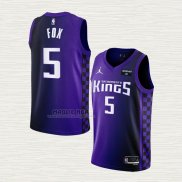 Maglia NO 5 Sacramento Kings Statement 2023-24 Viola De'Aaron Fox