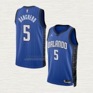 Maglia Paolo Banchero NO 5 Orlando Magic Statement 2022-23 Blu