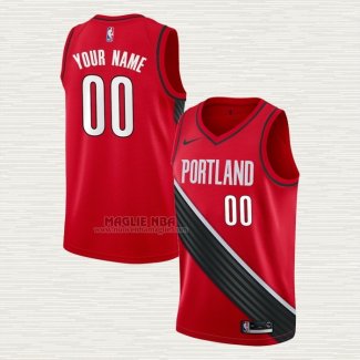 Maglia Portland Trail Blazers Personalizzate Statement 2019-20 Rosso