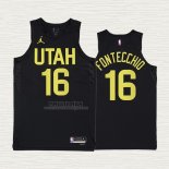 Maglia Simone Fontecchio NO 16 Utah Jazz Statement 2022-23 Nero