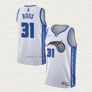 Maglia Terrence Ross NO 31 Orlando Magic Earned 2020-21 Bianco