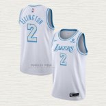 Maglia Wayne Ellington NO 2 Los Angeles Lakers Citta 2021-22 Bianco