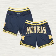 Pantaloncini Air Jordan Just Don NCAA Michigan Blu