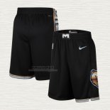 Pantaloncini Memphis Grizzlies Citta 2022-23 Nero