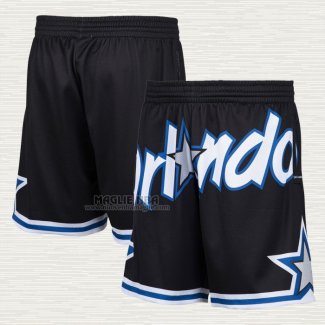 Pantaloncini Orlando Magic Mitchell & Ness Big Face Nero