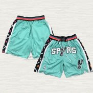 Pantaloncini San Antonio Spurs Citta Just Don Verde