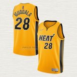 Maglia Andre Iguodala NO 28 Miami Heat Earned 2020-21 Or