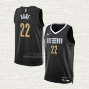 Maglia Desmond Bane NO 22 Memphis Grizzlies Citta 2023-24 Nero