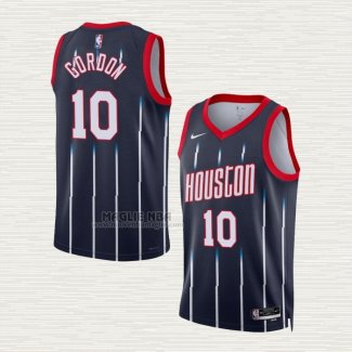 Maglia Eric Gordon NO 10 Houston Rockets Citta 2022-23 Nero