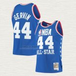 Maglia George Gervin NO 44 All Star 1985 Blu